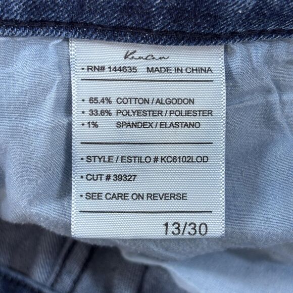 KanCan Celestine Jeans Womens 13/30 Blue Medium Wash Stretch Bootcut Flare Denim - Picture 12 of 13
